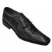 Belvedere "Rossi" Dark Grey Genuine Crocodile / Lizard Shoes